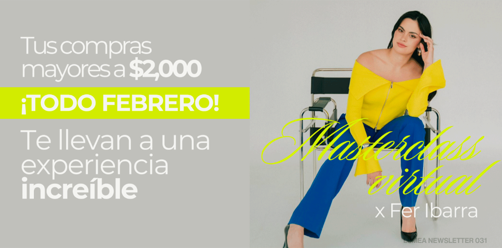 Collection of ¡Descubre tu estilo con Lúmea x Fer Ibarra: Masterclass Exclusiva de Estilo y Autoconocimiento! in a gallery layout