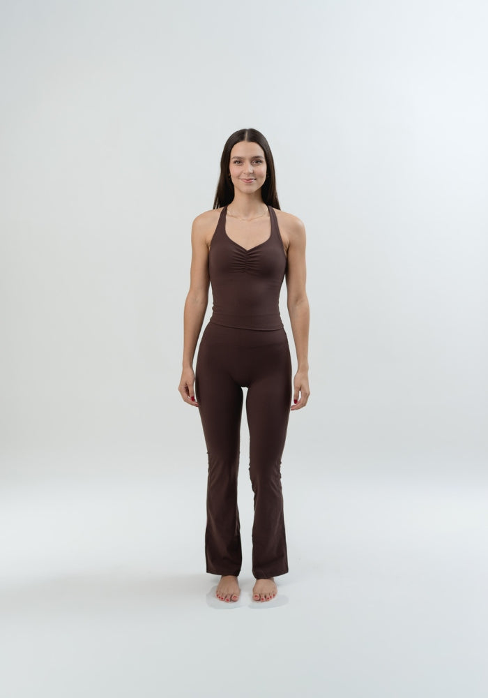 Collection of Silque Flare Set in Cocoa in a gallery layout