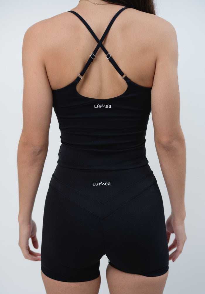 Collection of Lux Tank Top in Onyx in a gallery layout
