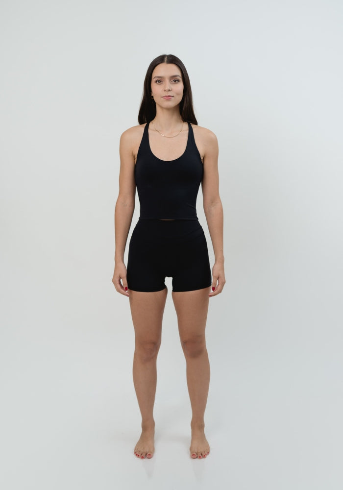 Collection of Lux Tank Top in Onyx in a gallery layout