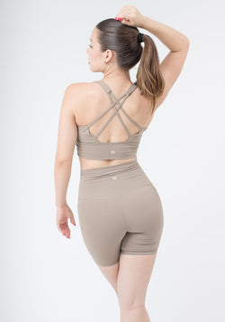 Collection of Taupe Sport Bra in a gallery layout