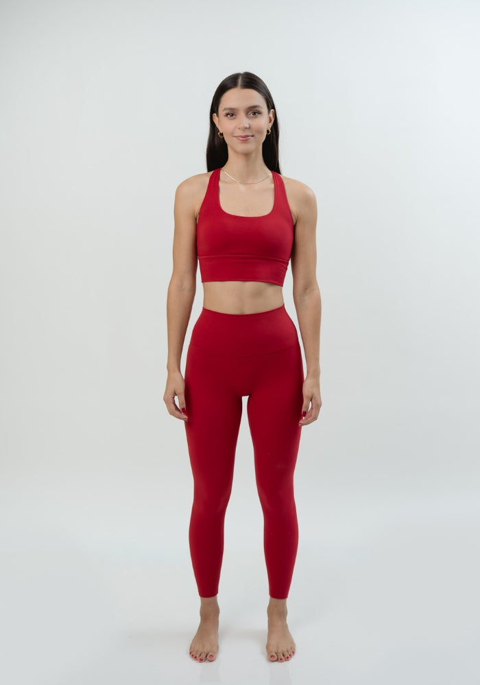 Collection of Silque Bra in Ruby Red in a gallery layout