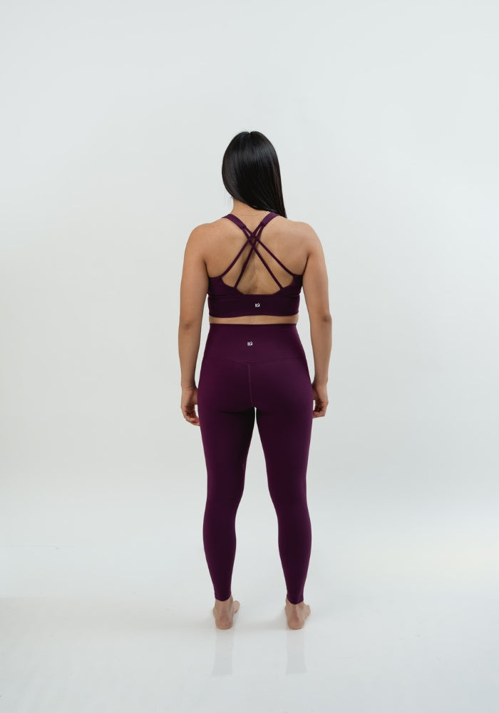 Collection of Silque Bra in Merlot in a gallery layout