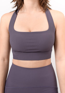 Collection of Mist Ribbed Flow Bra in a gallery layout