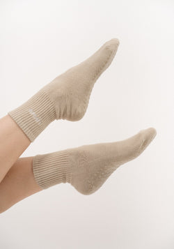 Collection of Nude Anti-Slip Socks in a gallery layout