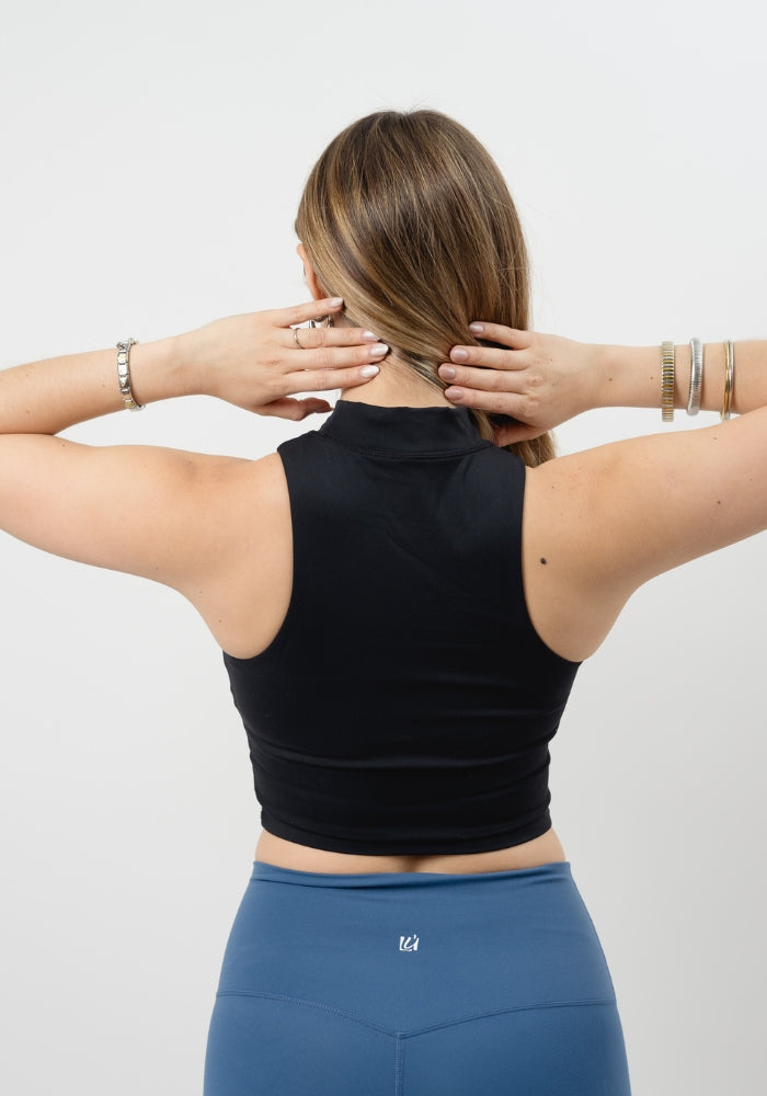 Collection of Black Onshape Sport Bra in a gallery layout