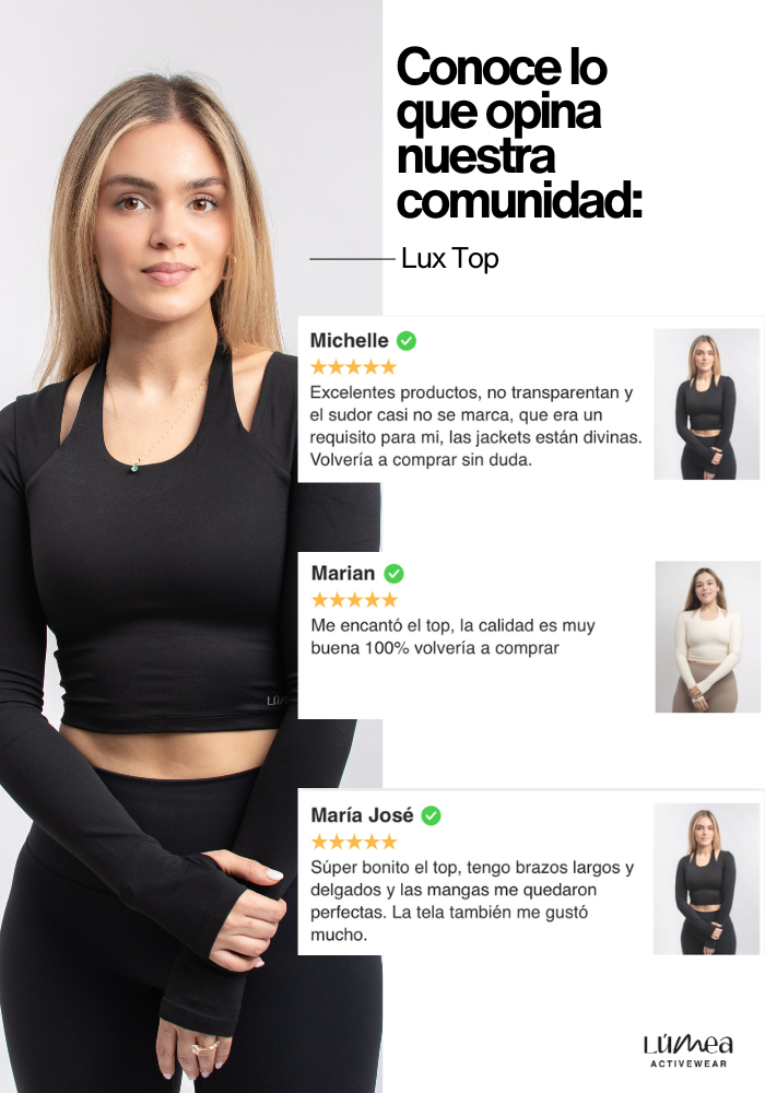 Collection of Black Lux Top in a gallery layout