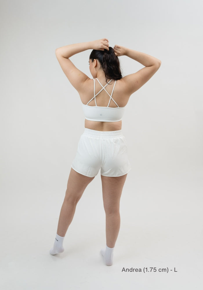 Collection of White Tempo Short in a gallery layout