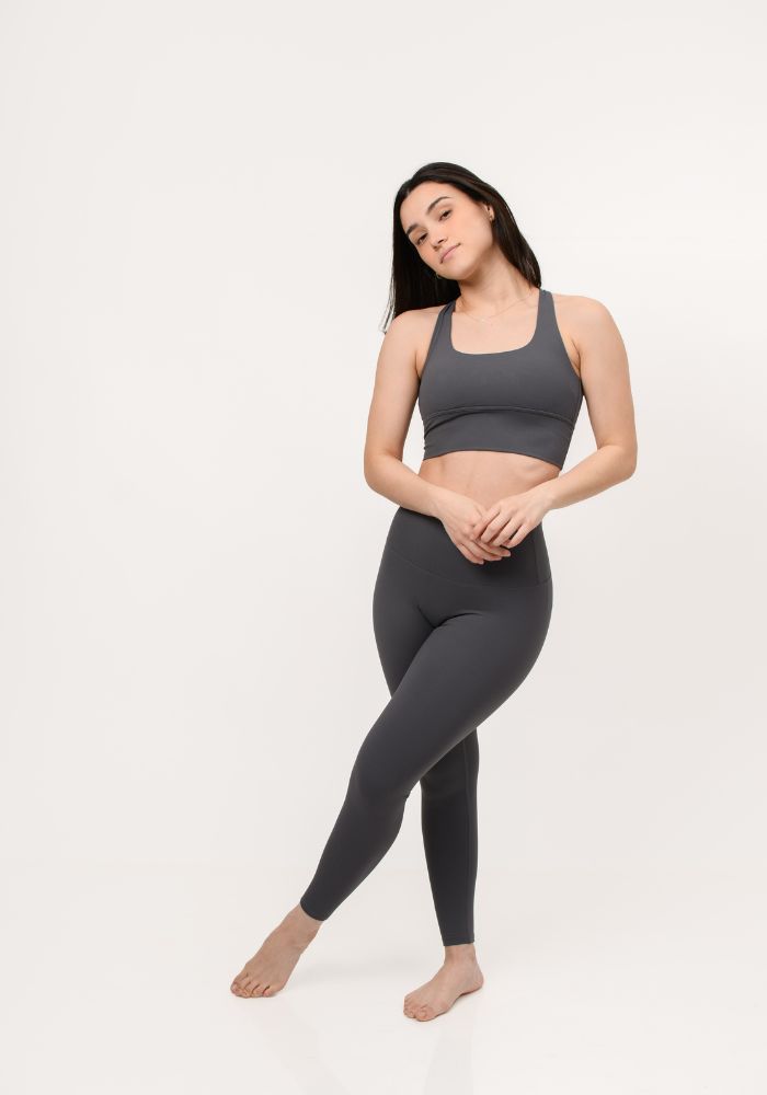 Collection of Gray Basic Bra in a gallery layout