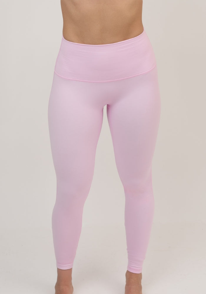 Collection of Bubble Gum Bloom Leggings in a gallery layout