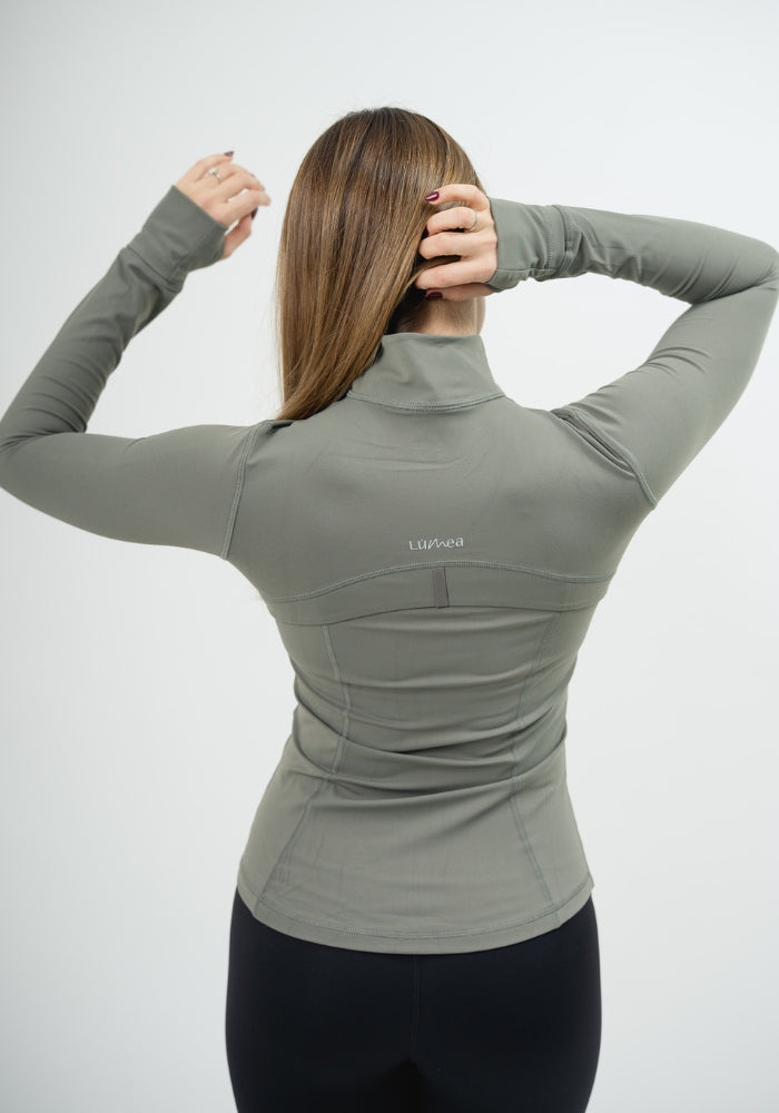 Collection of Green SculptForm Jacket in a gallery layout