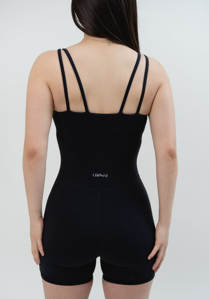 Collection of Silque Jumpsuit in Midnight in a gallery layout