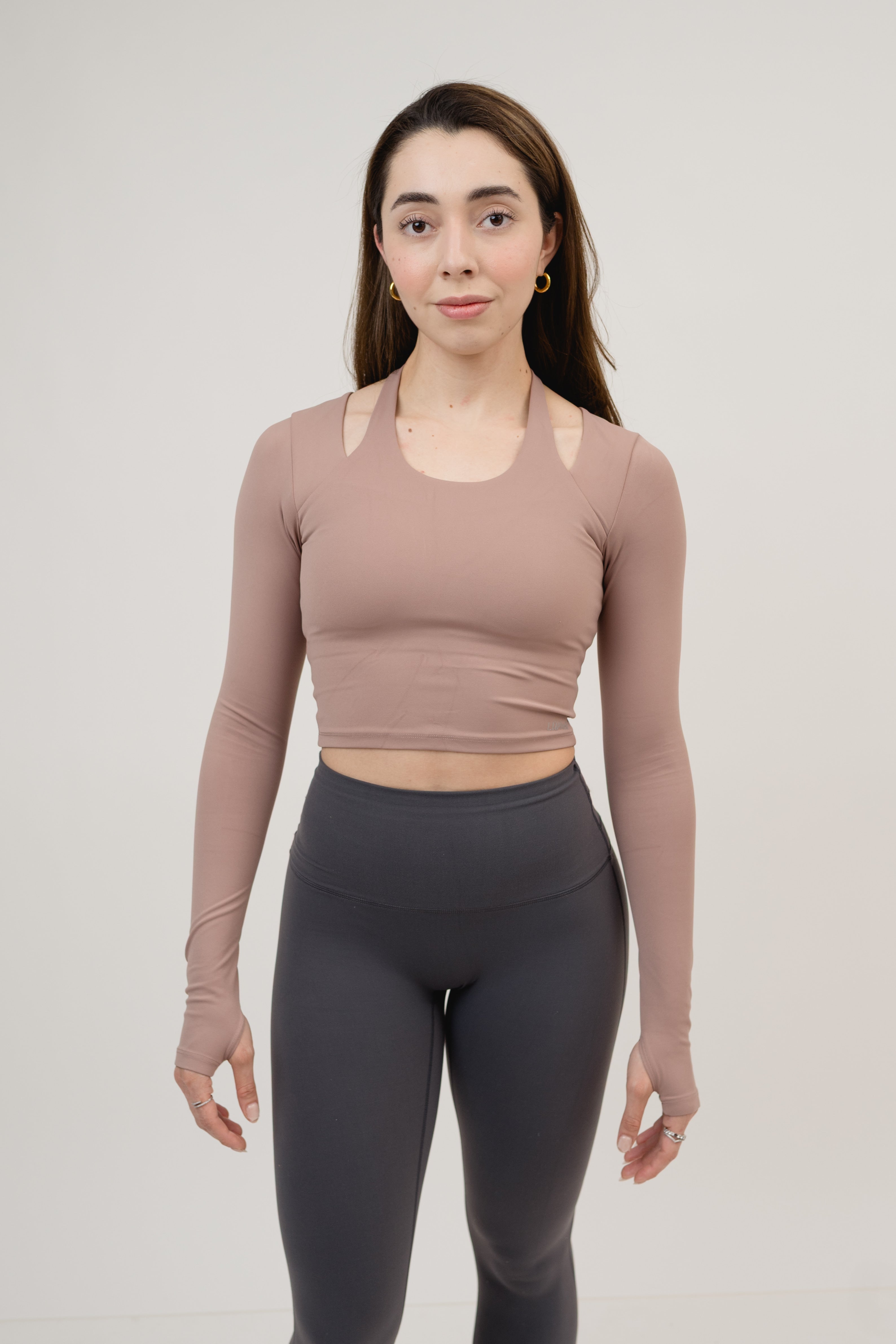 Collection of Pink Lux Top in a gallery layout