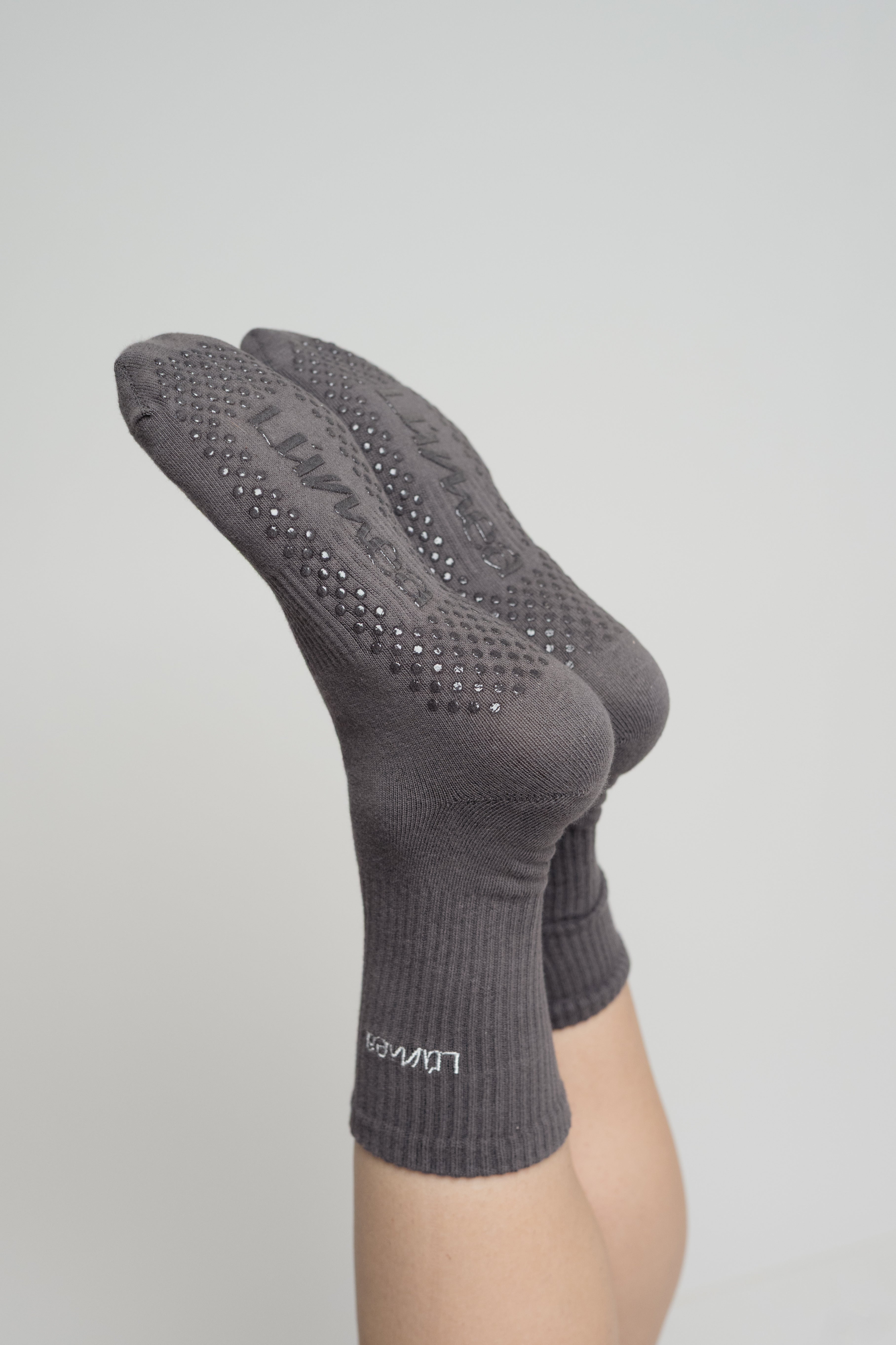 Collection of 4 Pack Anti-Slip Socks in a gallery layout