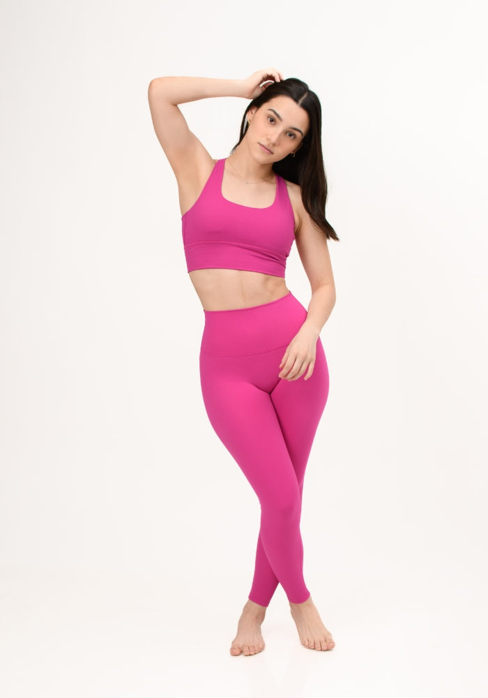 Hot Pink Basic Leggings